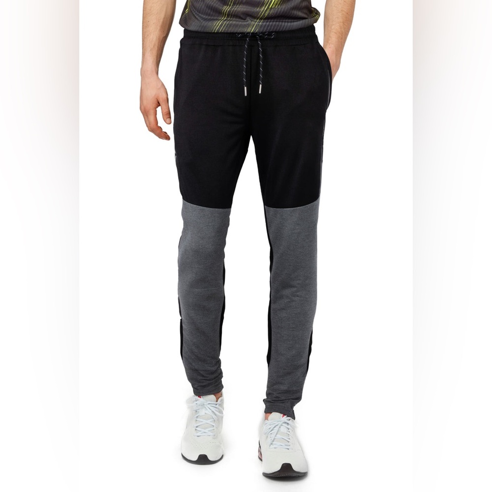 Xray brand Black and charcoal Gray color block Men's Jogger Pants